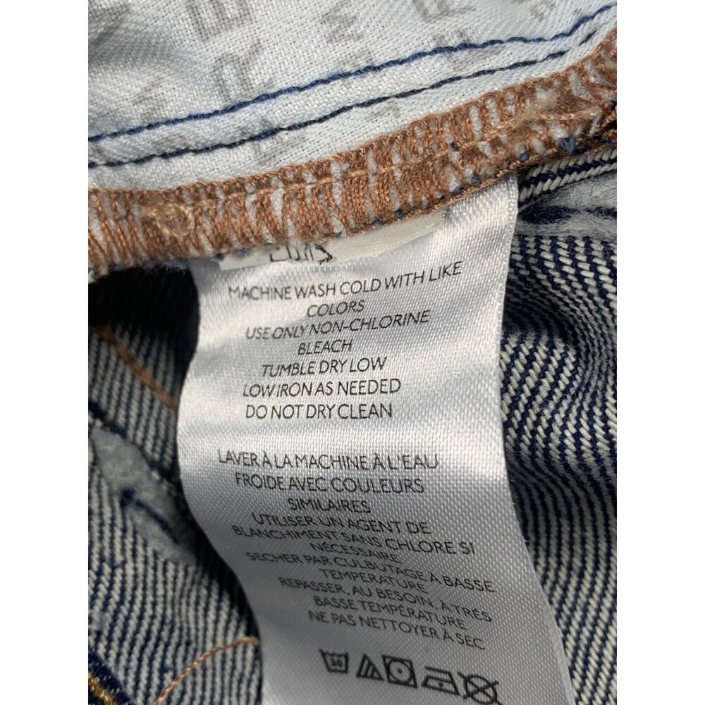 NWT Free People Jam Session Relaxed Denim Capri Jorts Dark Blue - Picture 10 of 12